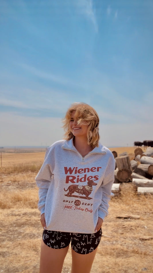 Weiner Rides 1/4 Zip