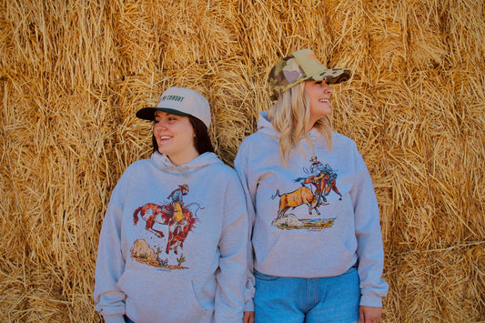 Rank Paint Western Hoodie