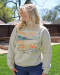John 3:16 sweatshirt, Christian crewneck women, faith based clothing boutique, modest Christian sweatshirt, inspirational Bible verse sweatshirt, cozy Christian sweater, unisex faith apparel, scripture sweatshirt women, minimalist Christian clothing, soft fleece crewneck